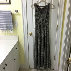 Snakeskin Print Maxi Dress from Banana Republic